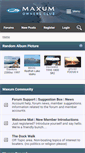 Mobile Screenshot of maxumownersclub.com